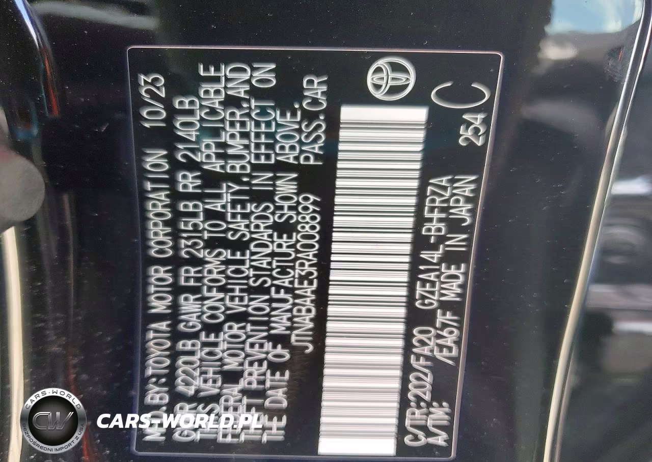 2024 Toyota Gr Corolla Core VIN:JTNABAAE3RA008899 - 12