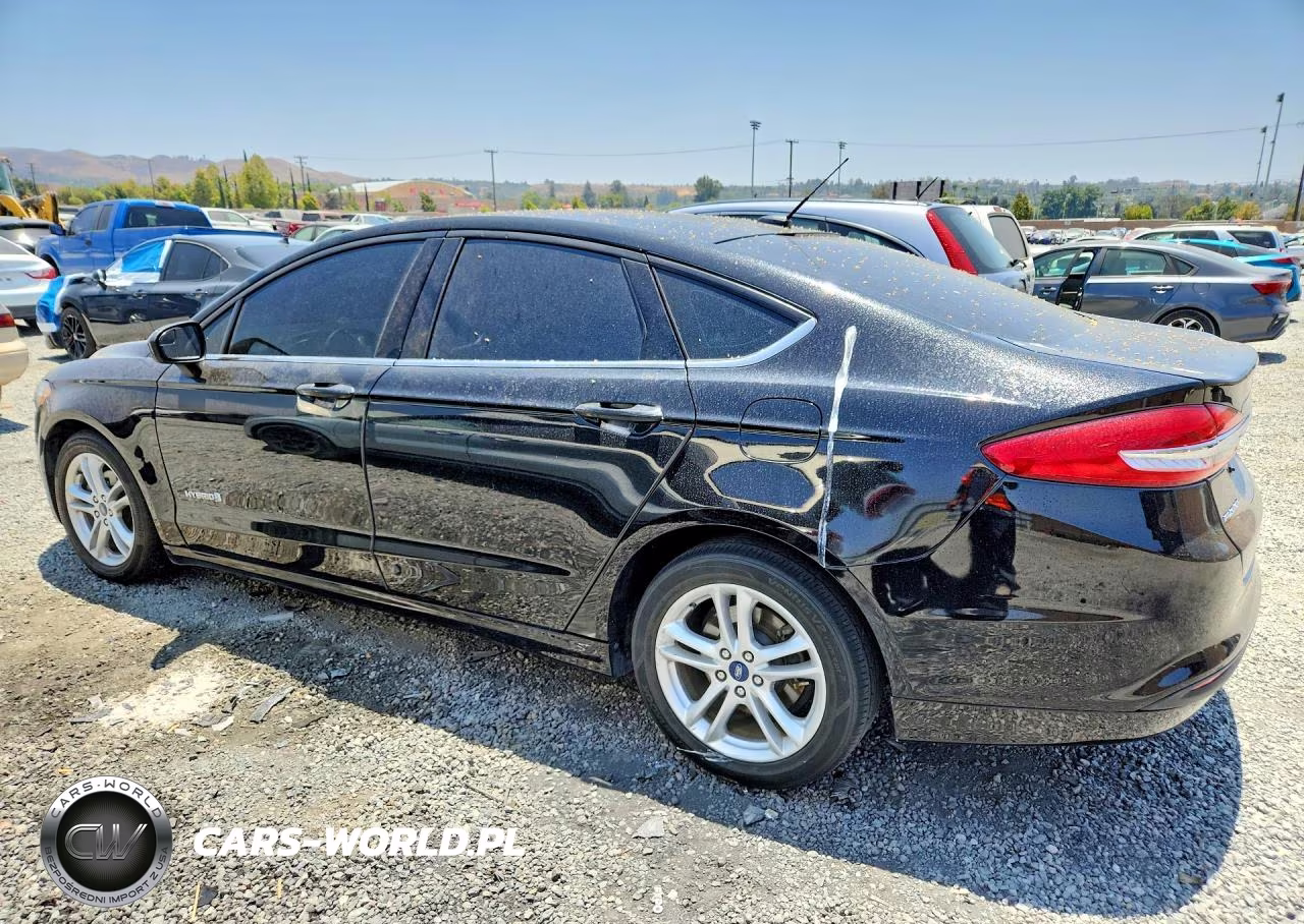 2018 Ford Fusion Se Hybrid VIN:3FA6P0LU7JR260648 - 2