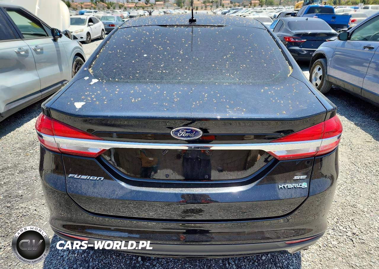 2018 Ford Fusion Se Hybrid VIN:3FA6P0LU7JR260648 - 6