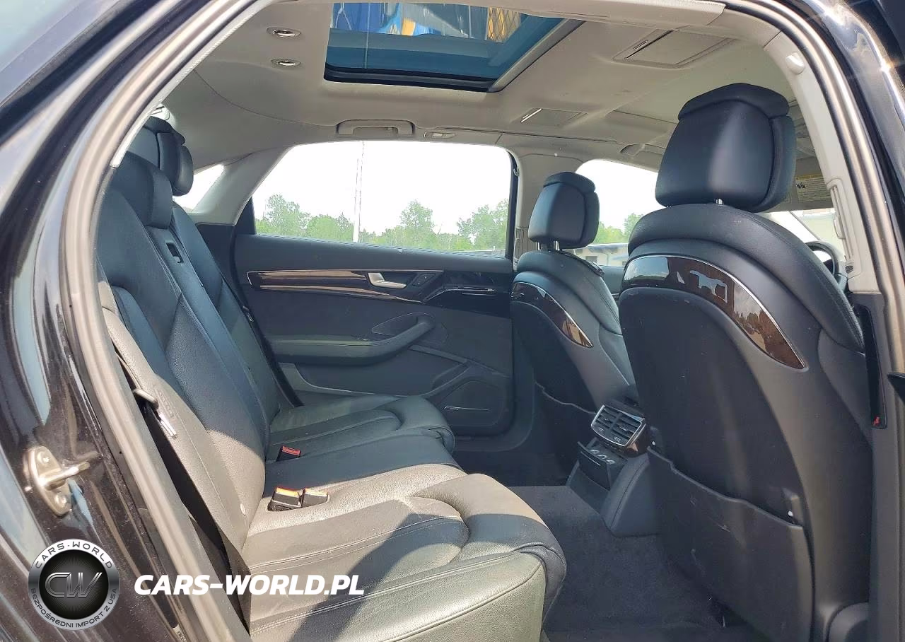 2014 Audi A8 L Quattro VIN:WAURGAFD1EN006805 - 10