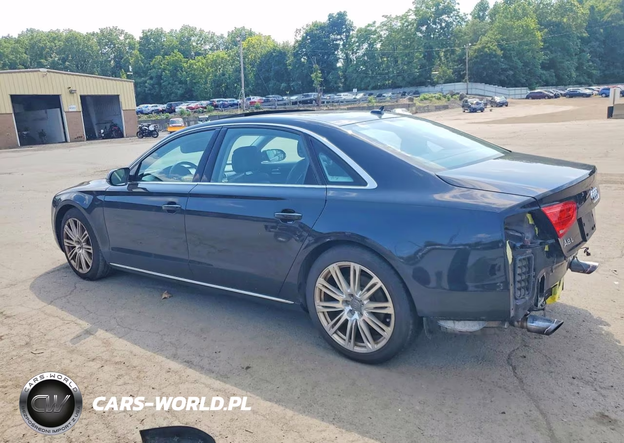 2014 Audi A8 L Quattro VIN:WAURGAFD1EN006805 - 2