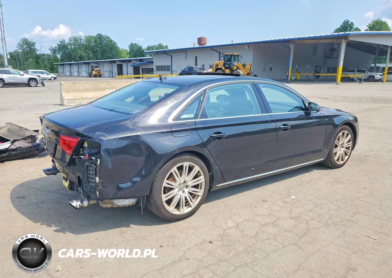 2014 Audi A8 L Quattro VIN:WAURGAFD1EN006805 - 3