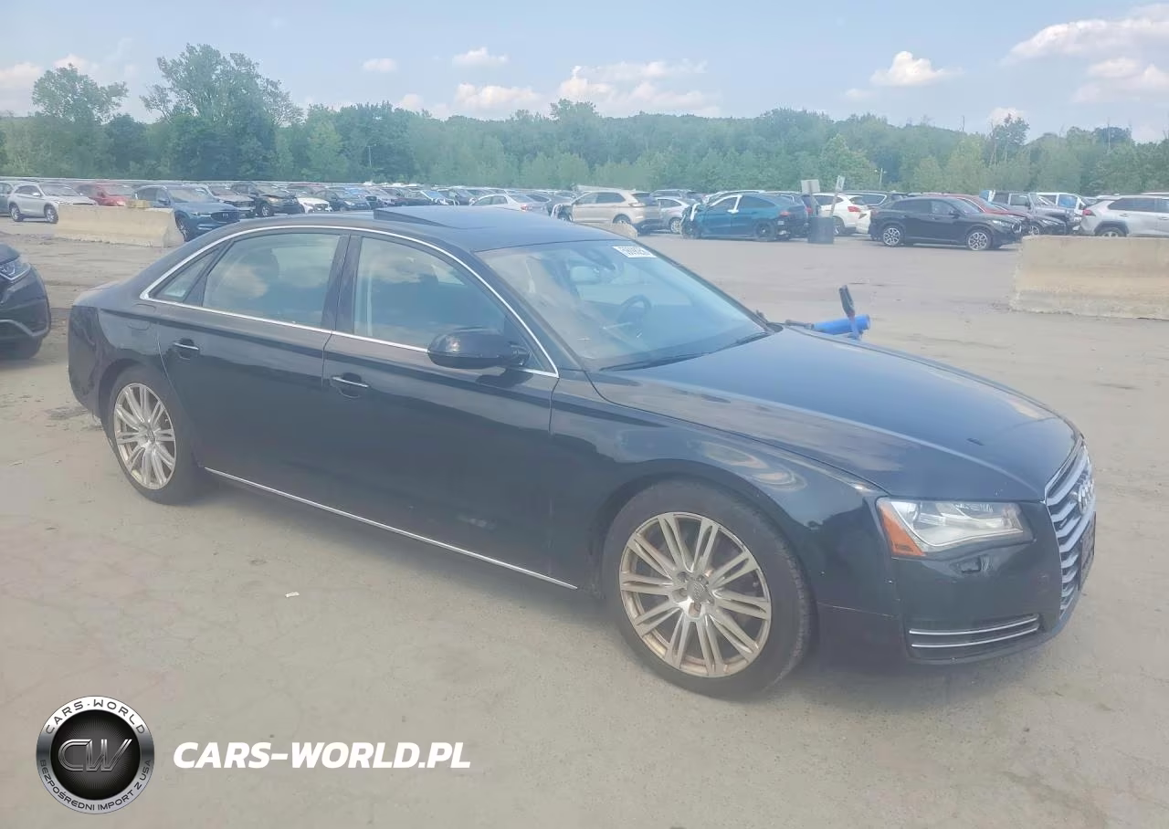 2014 Audi A8 L Quattro VIN:WAURGAFD1EN006805 - 4