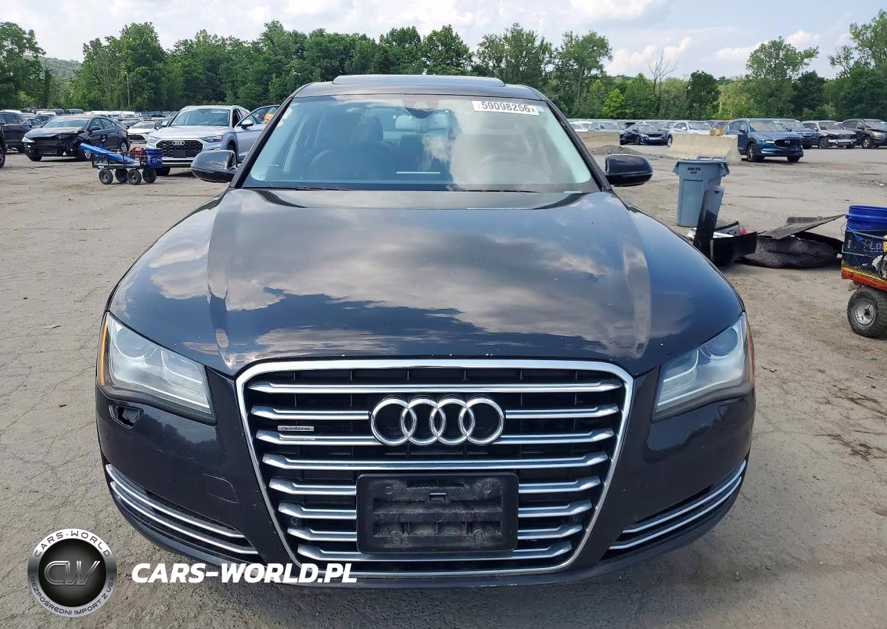2014 Audi A8 L Quattro VIN:WAURGAFD1EN006805 - 5