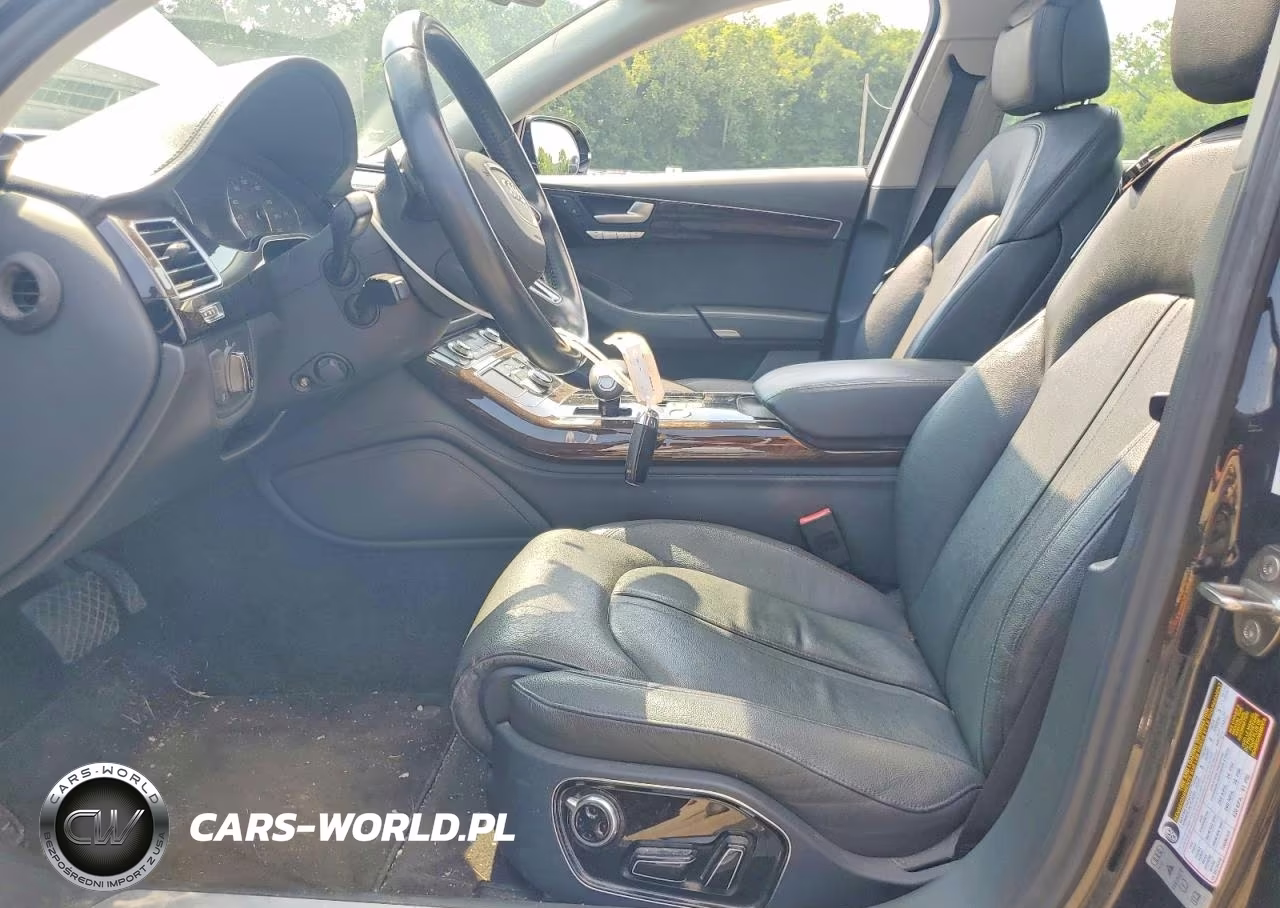 2014 Audi A8 L Quattro VIN:WAURGAFD1EN006805 - 7