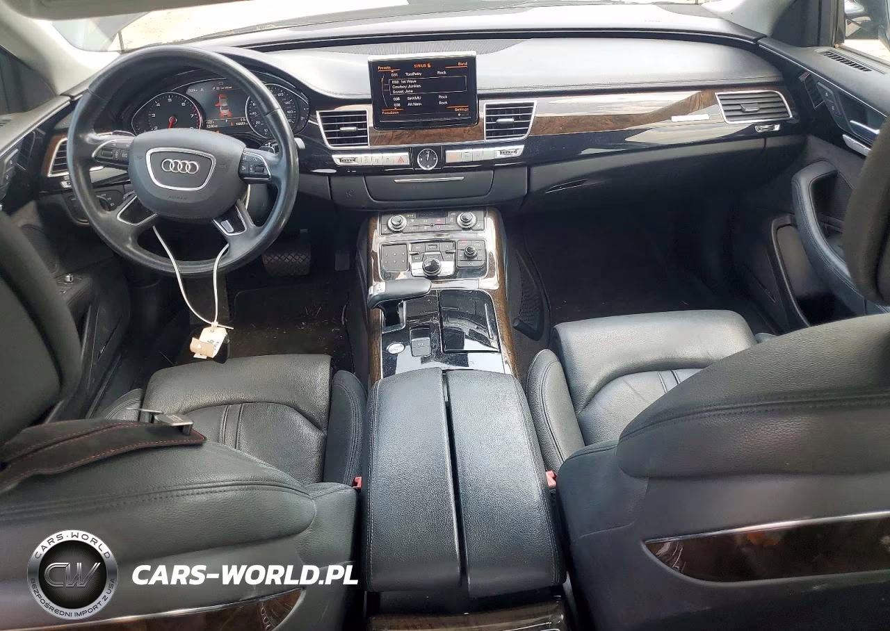 2014 Audi A8 L Quattro VIN:WAURGAFD1EN006805 - 8
