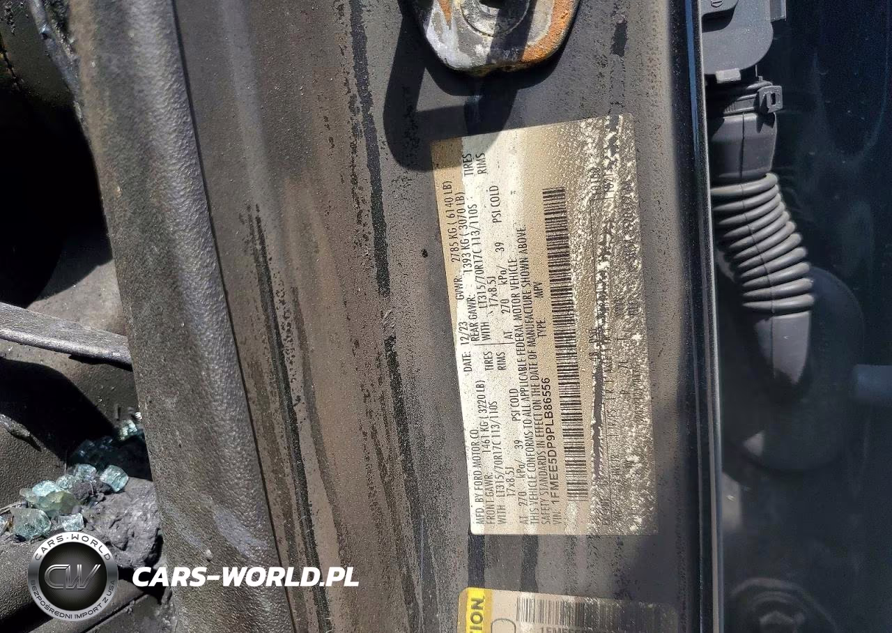 2023 Ford Bronco Base VIN:1FMEE5DP9PLB86556 - 13