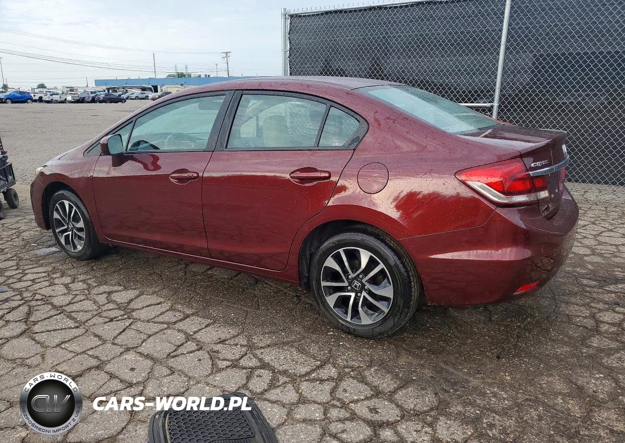 2014 Honda Civic Ex VIN:2HGFB2F83EH553243 - 2