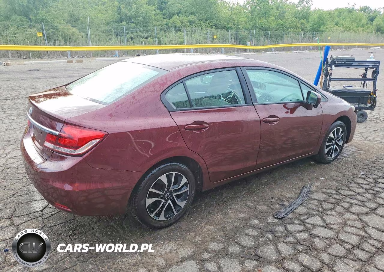 2014 Honda Civic Ex VIN:2HGFB2F83EH553243 - 3
