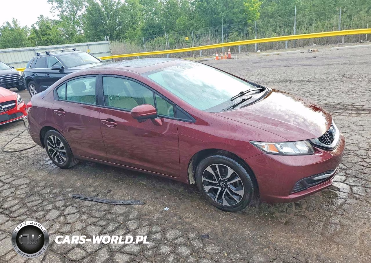 2014 Honda Civic Ex VIN:2HGFB2F83EH553243 - 4