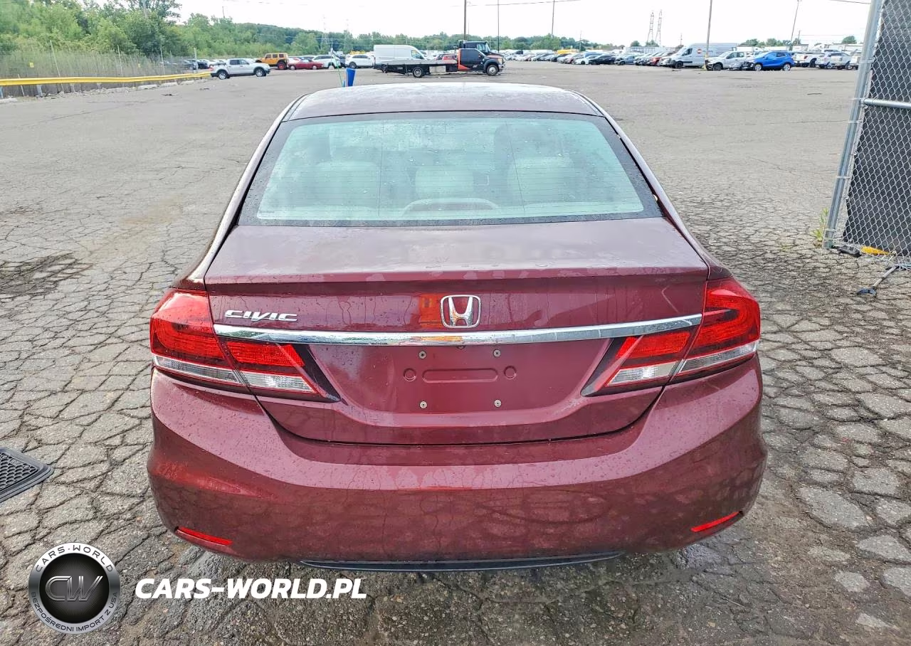 2014 Honda Civic Ex VIN:2HGFB2F83EH553243 - 6