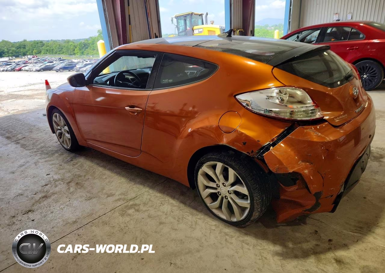 2013 Hyundai Veloster Base VIN:KMHTC6AD2DU087127 - 2