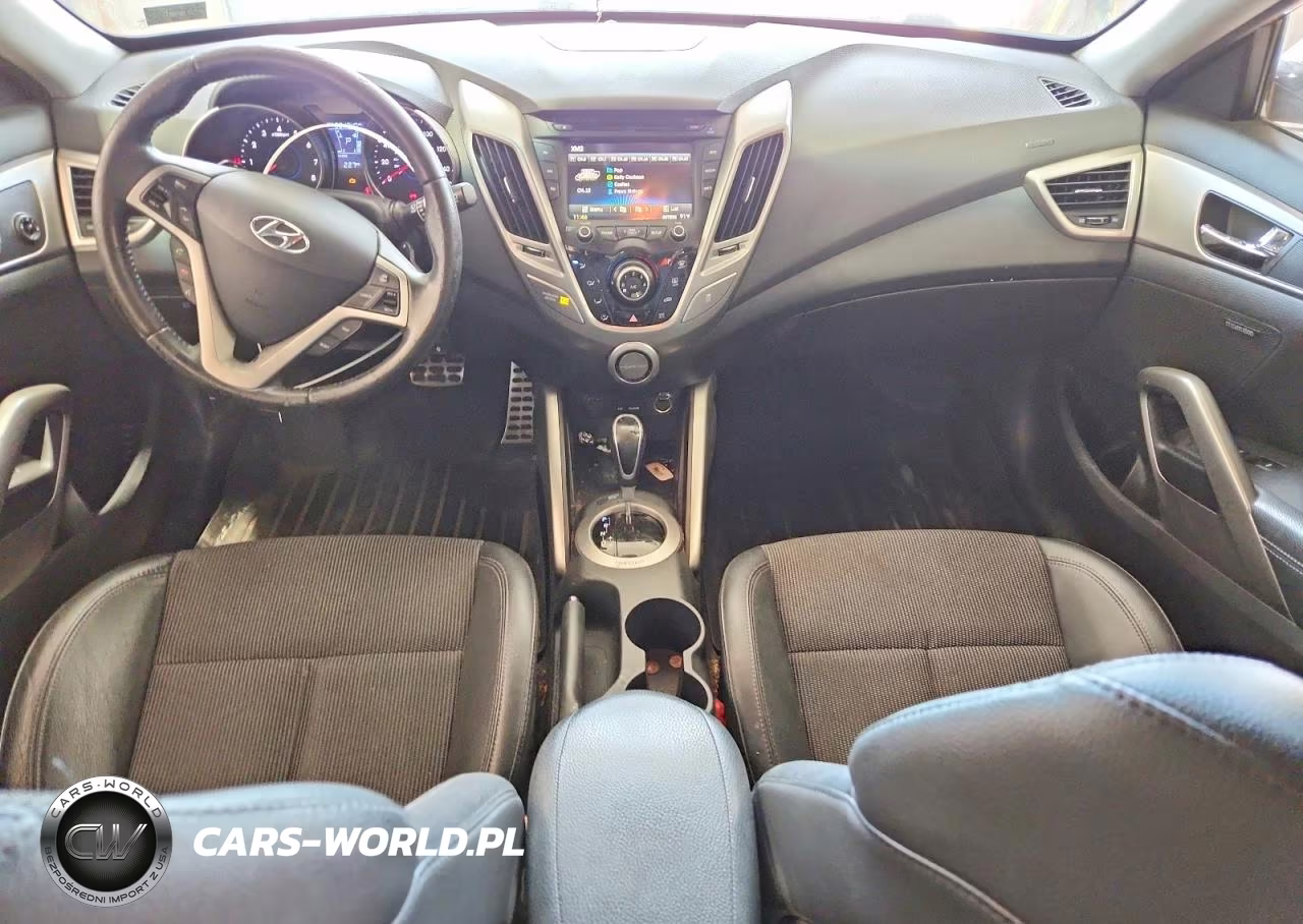 2013 Hyundai Veloster Base VIN:KMHTC6AD2DU087127 - 8