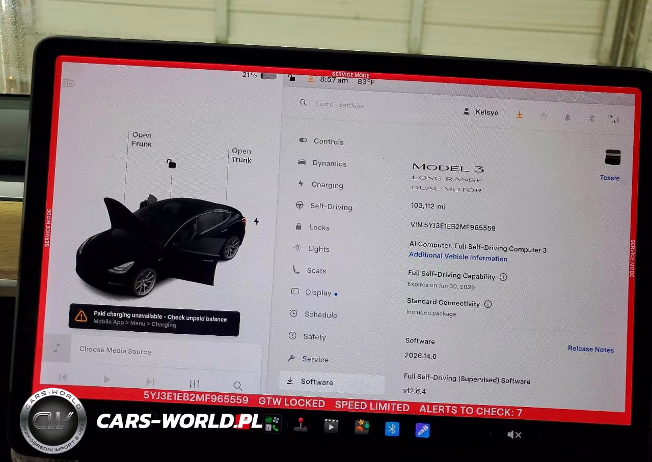 2021 Tesla Model 3 VIN:5YJ3E1EB2MF965559 - 9