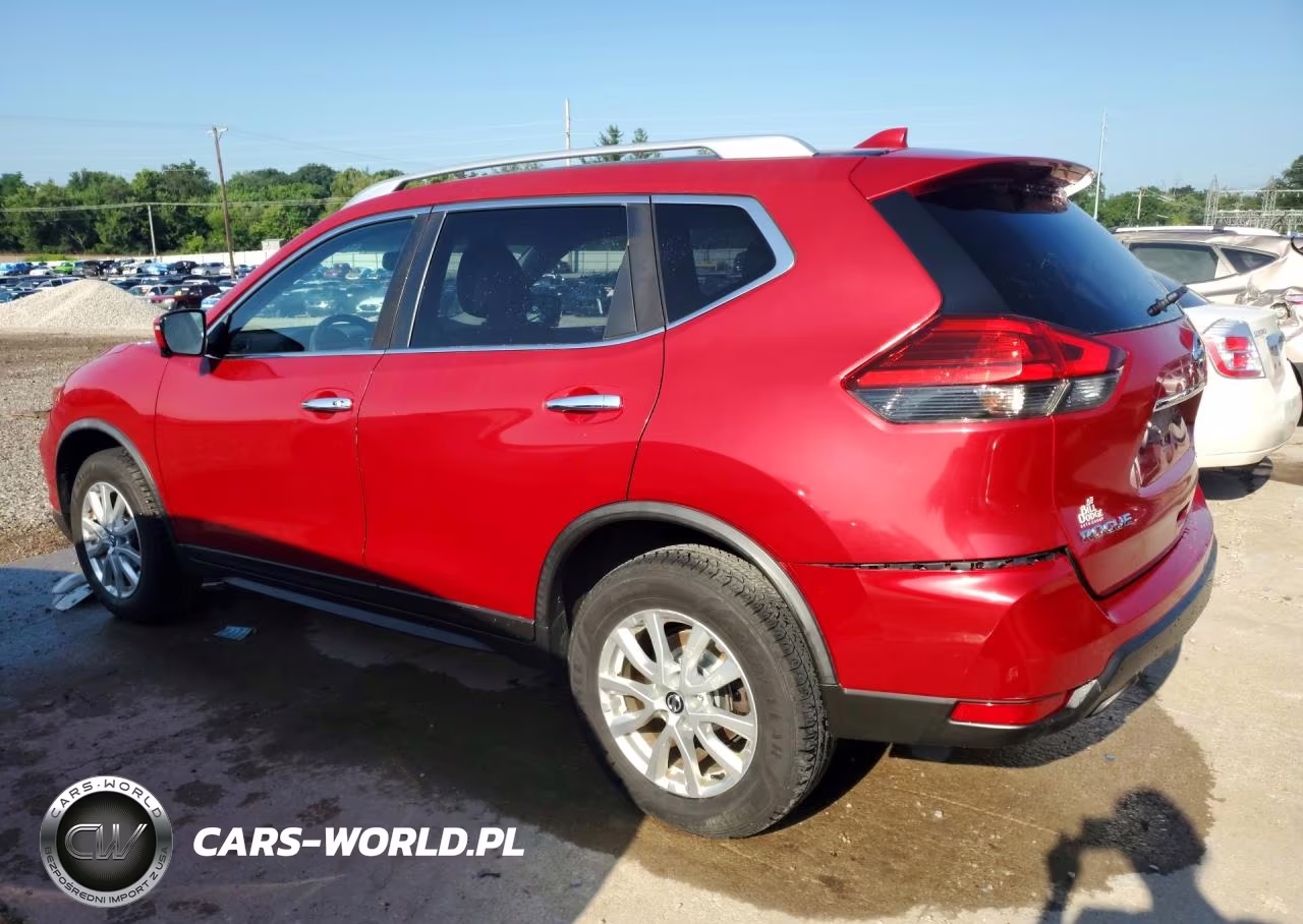 2017 Nissan Rogue Sv VIN:JN8AT2MV3HW005221 - 2