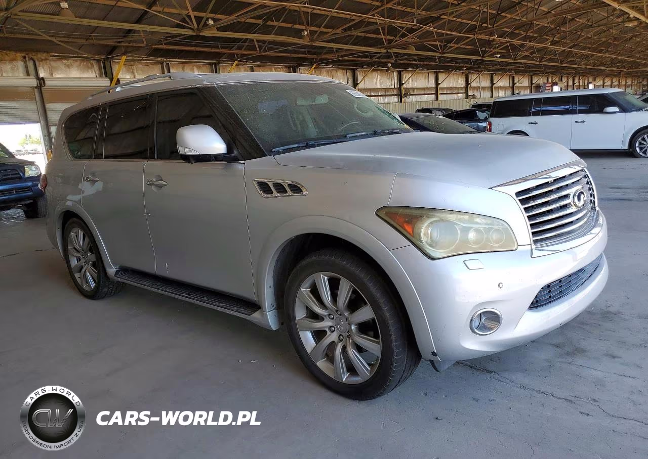 2013 Infiniti Qx56 Base VIN:JN8AZ2NF1D9530325 - 4