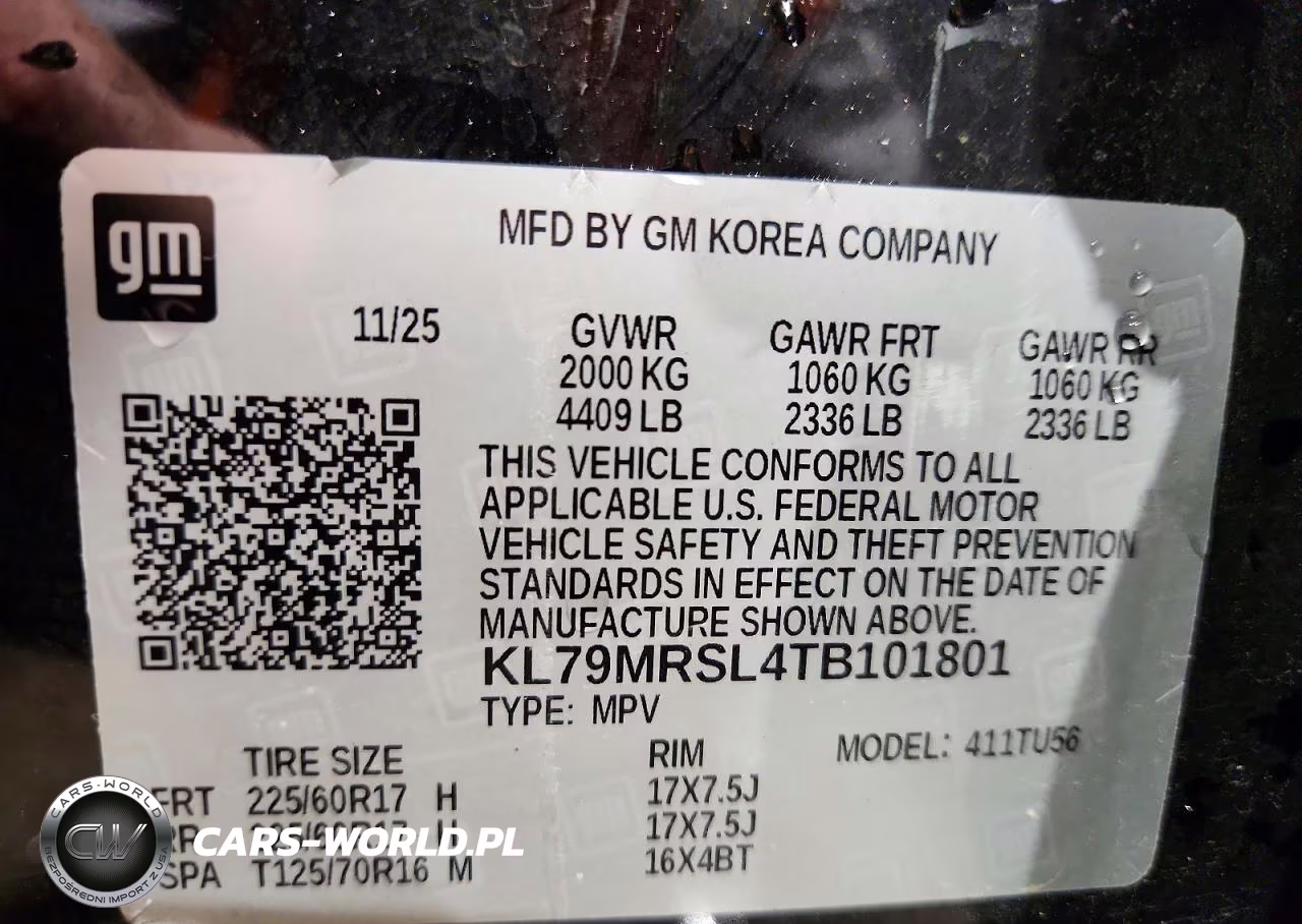 2026 Chevrolet Trailblazer Lt VIN:KL79MRSL4TB101801 - 13