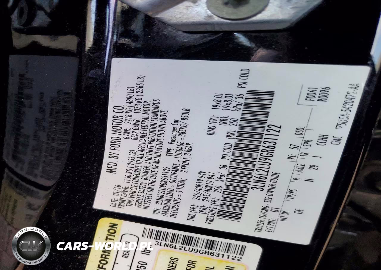 2016 Lincoln Mkz Hybrid VIN:3LN6L2LU9GR631122 - 12
