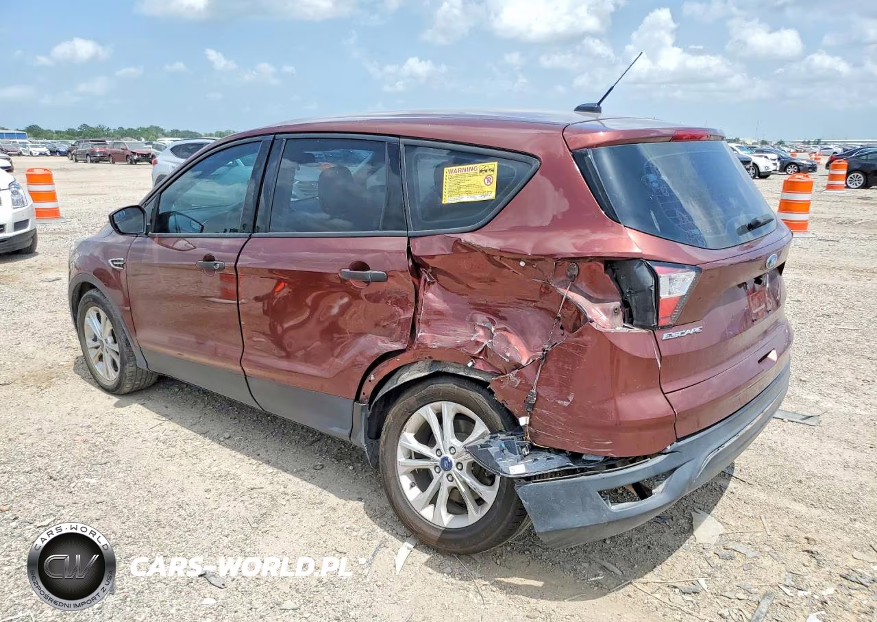 2018 Ford Escape S VIN:1FMCU0F72JUA09407 - 2