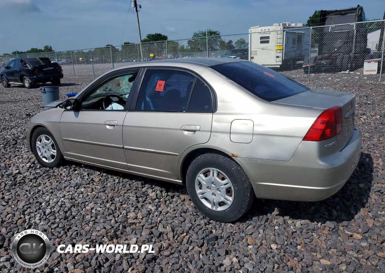 2002 Honda Civic Lx VIN:1HGES15542L076513 - 2