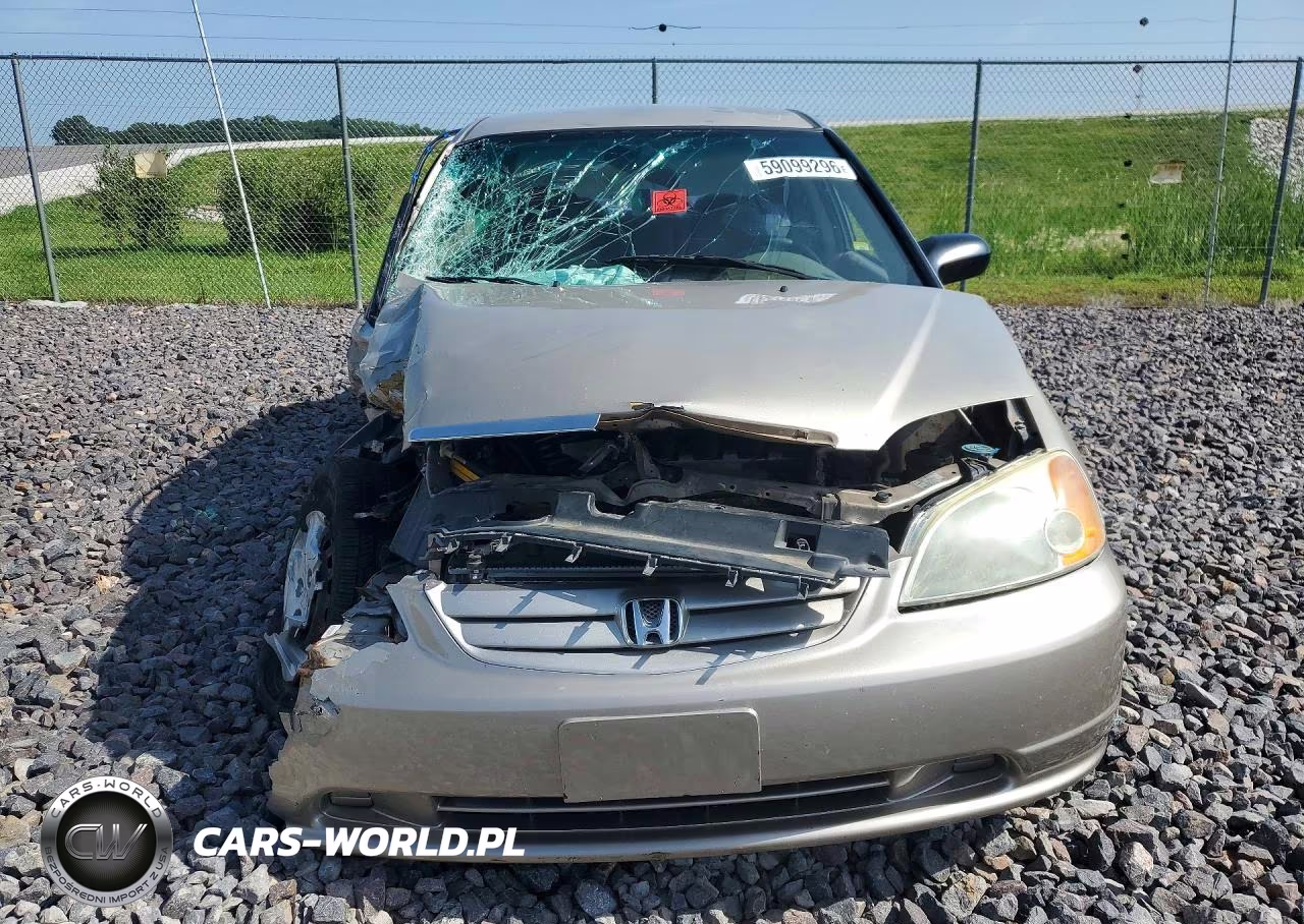 2002 Honda Civic Lx VIN:1HGES15542L076513 - 5