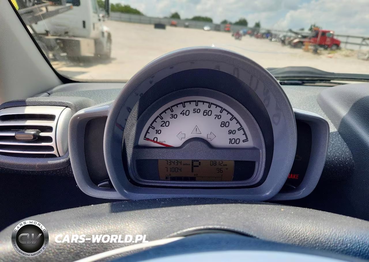 2008 Smart Fortwo Pure VIN:WMEEJ31X58K193344 - 9