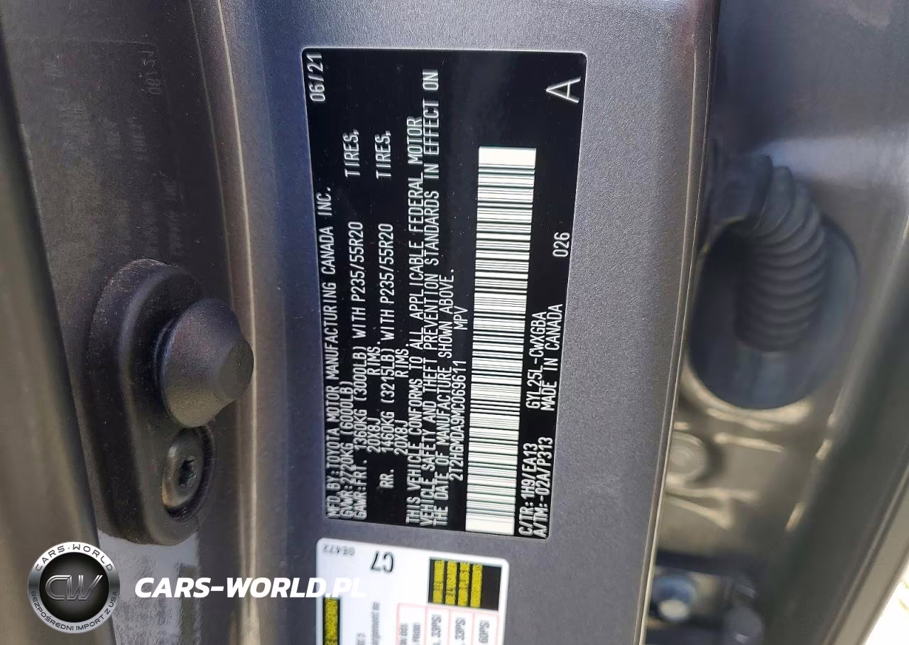 2021 Lexus Rx 450H VIN:2T2HGMDA9MC069611 - 13