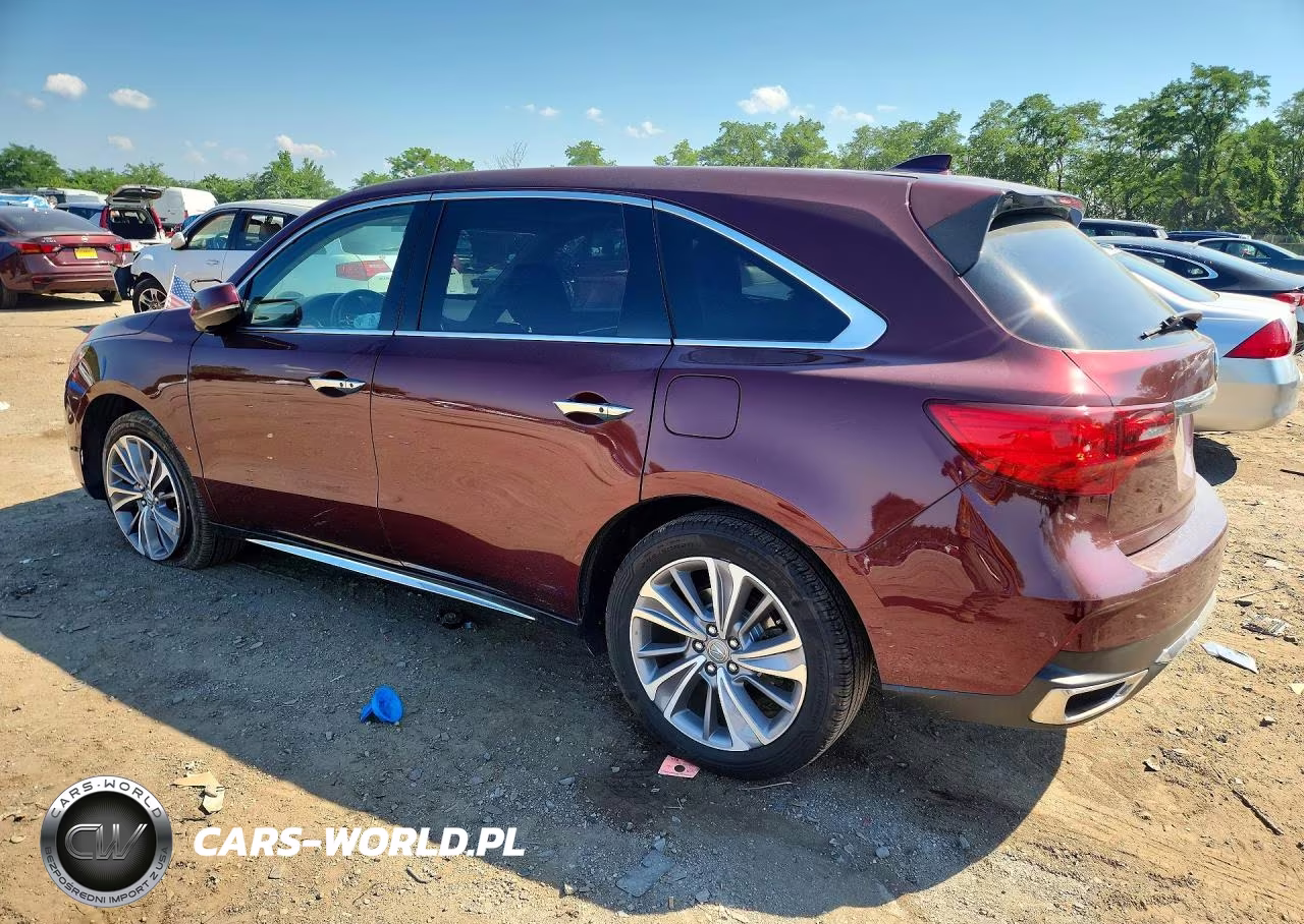 2018 Acura Mdx Technology VIN:5J8YD4H53JL004656 - 2