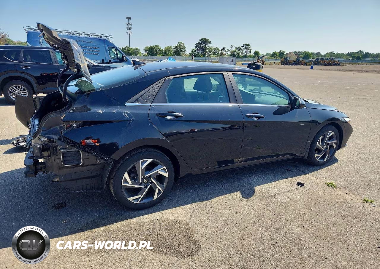 2024 Hyundai Elantra Sel VIN:KMHLS4DG5RU800025 - 3