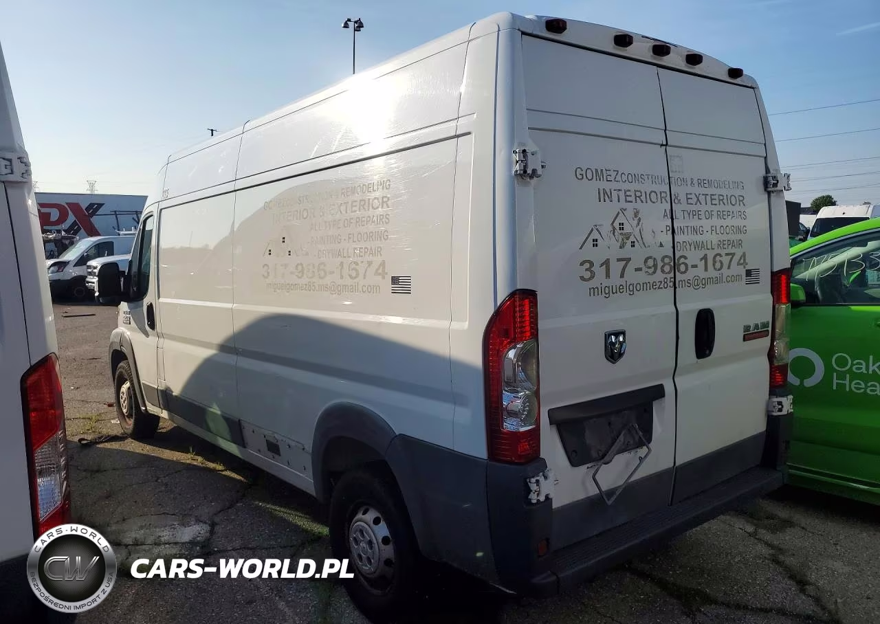 2016 Ram Promaster 2500 Delivery Van VIN:3C6TRVDG6GE100300 - 2