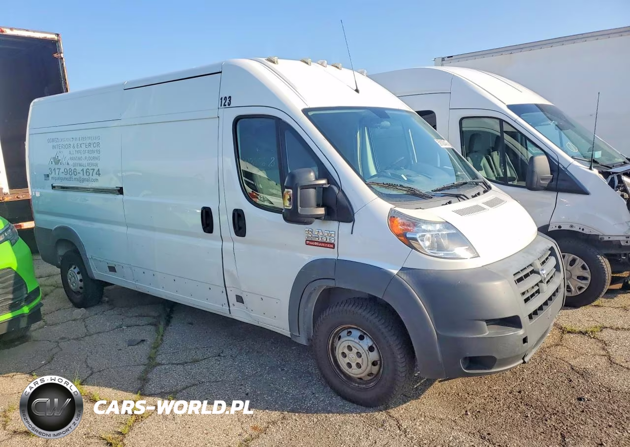 2016 Ram Promaster 2500 Delivery Van VIN:3C6TRVDG6GE100300 - 4