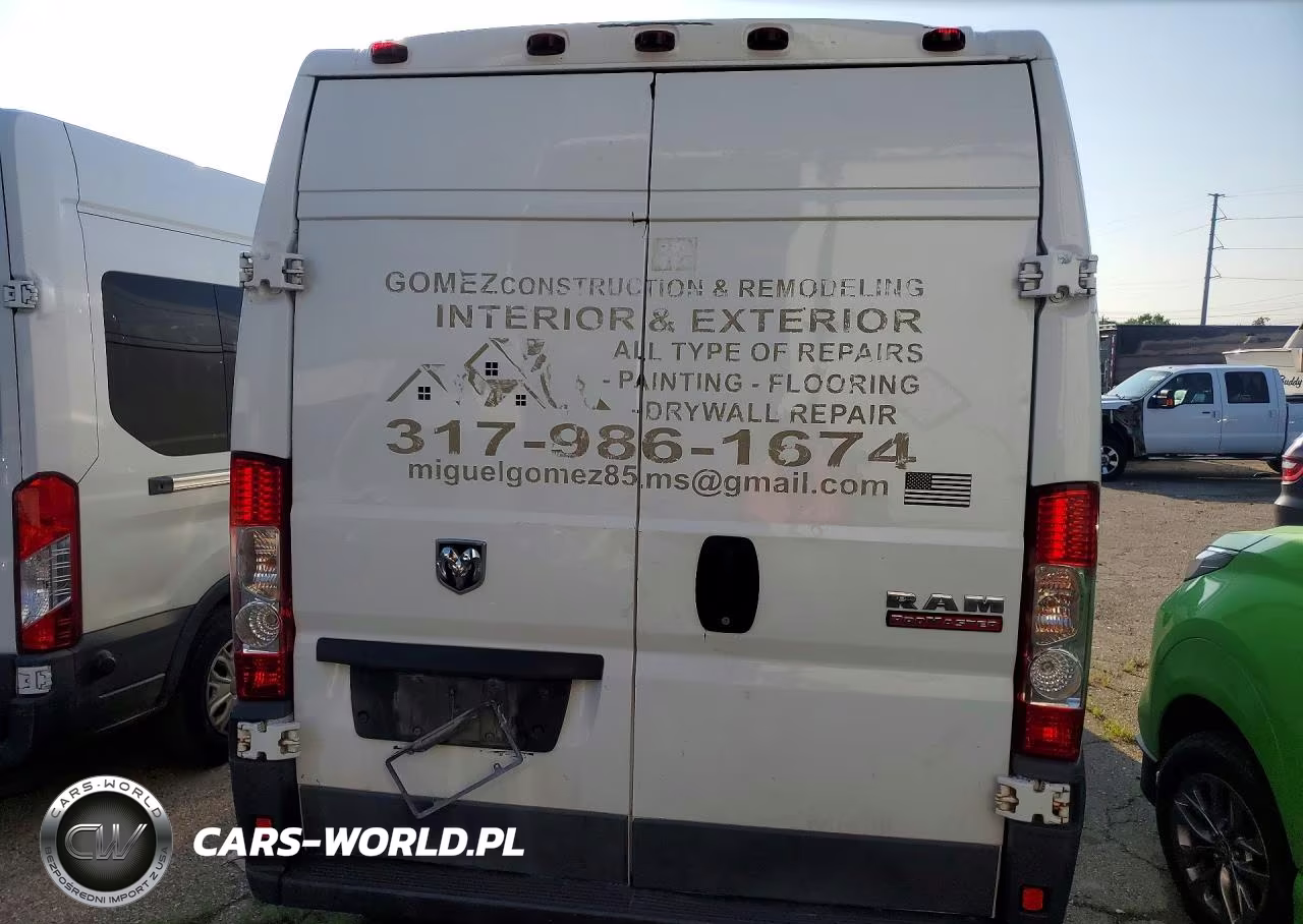 2016 Ram Promaster 2500 Delivery Van VIN:3C6TRVDG6GE100300 - 6