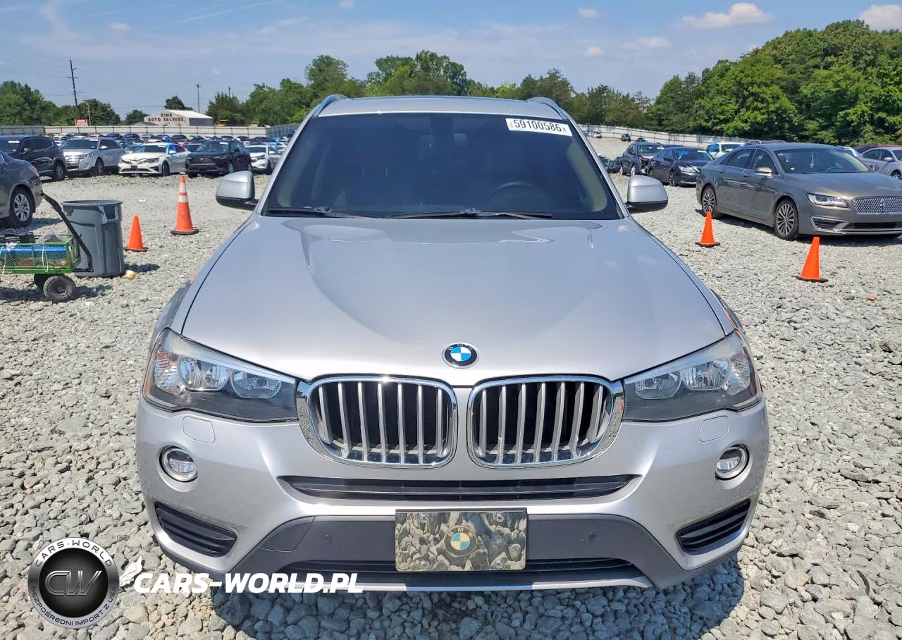 2016 BMW X3 xDrive28I VIN:5UXWX9C59G0D75267 - 5