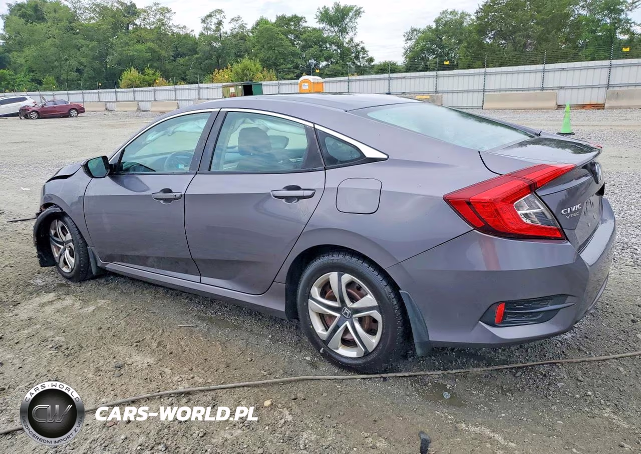 2016 Honda Civic Lx VIN:19XFC2F51GE046695 - 2