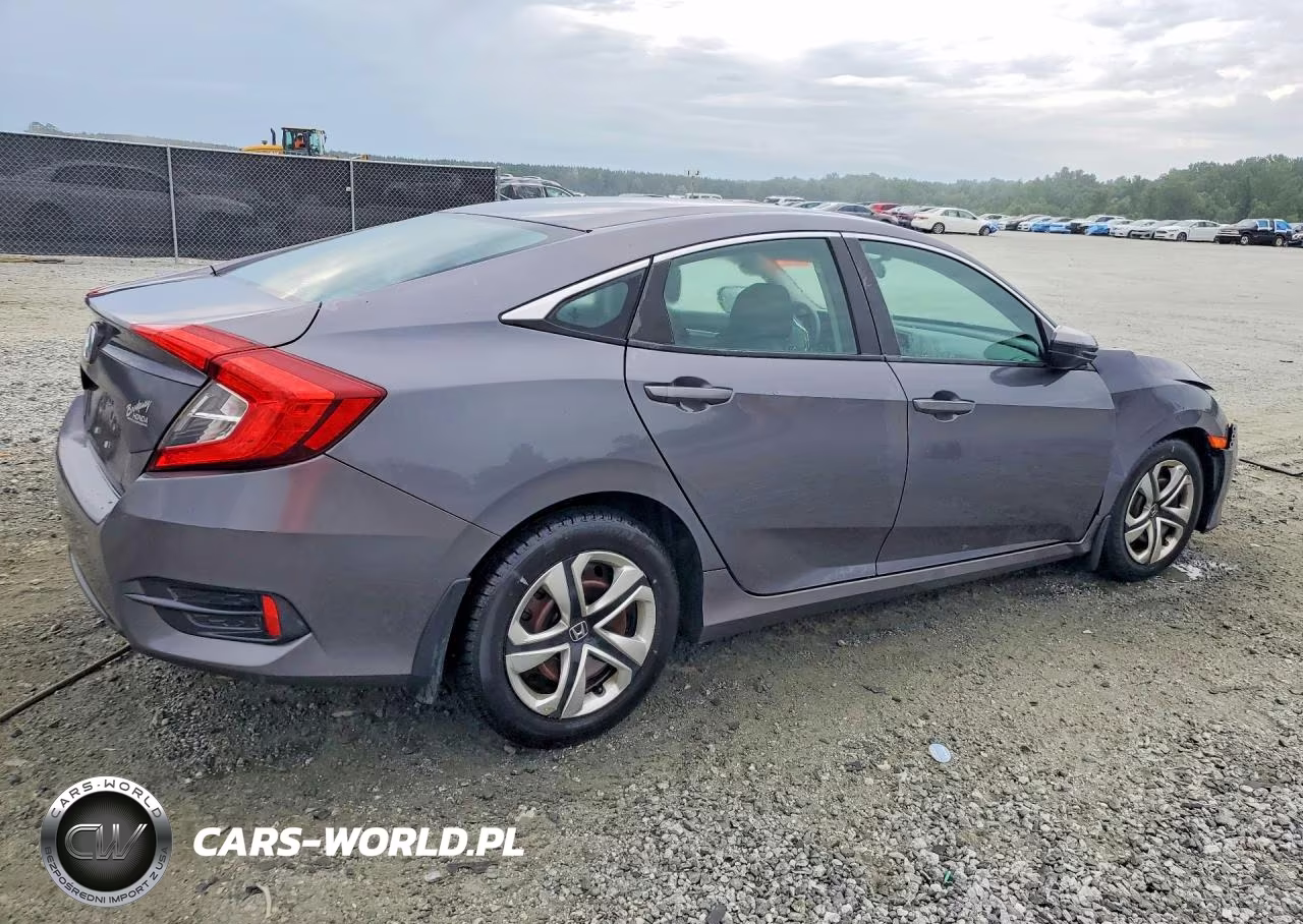 2016 Honda Civic Lx VIN:19XFC2F51GE046695 - 3