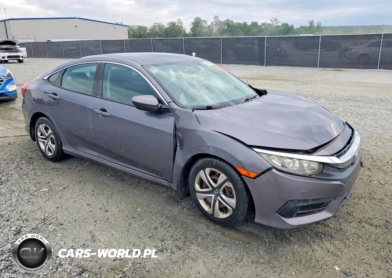 2016 Honda Civic Lx VIN:19XFC2F51GE046695 - 4