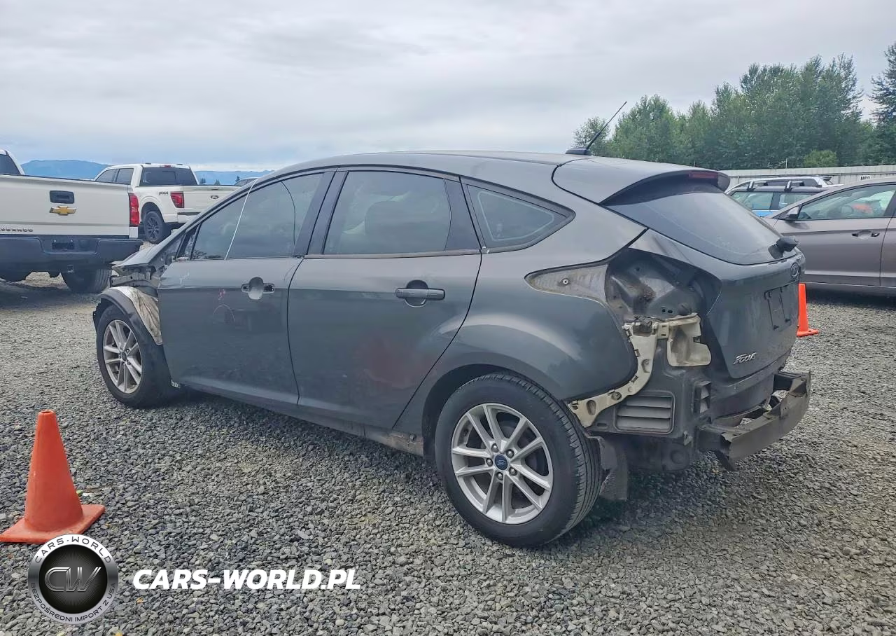 2017 Ford Focus Se VIN:1FADP3K22HL344622 - 2