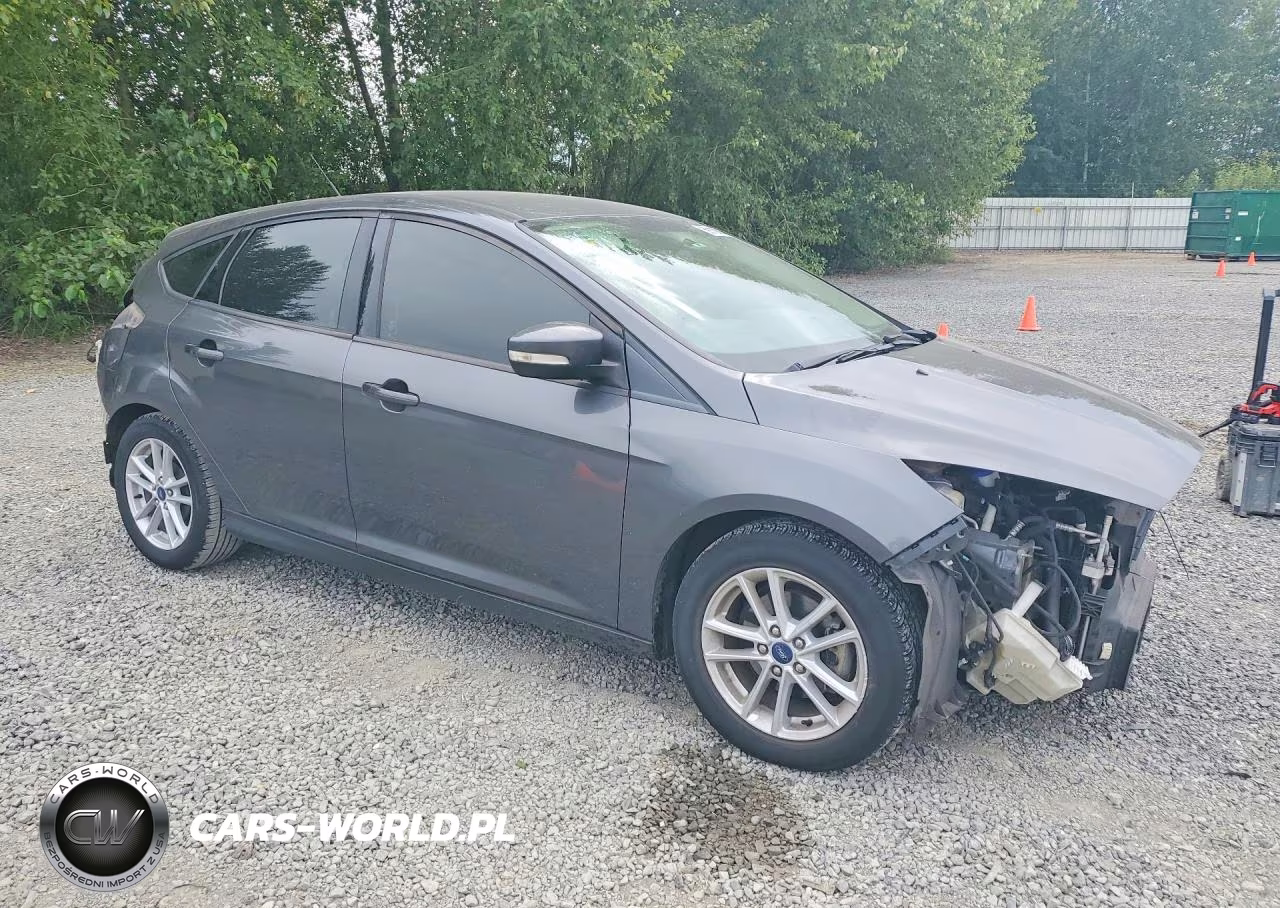2017 Ford Focus Se VIN:1FADP3K22HL344622 - 4