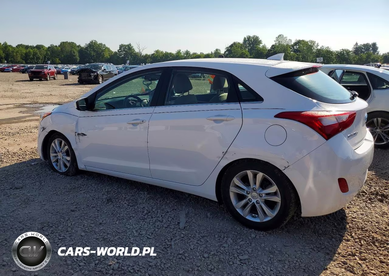 2013 Hyundai Elantra Gt Base VIN:KMHD35LE4DU118673 - 2