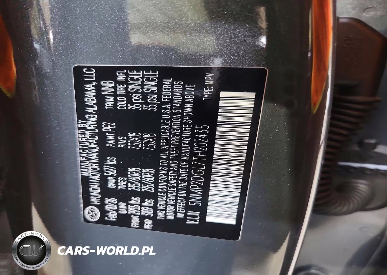 2026 Hyundai Santa Fe Sel VIN:5NMP2DGL7TH202435 - 13