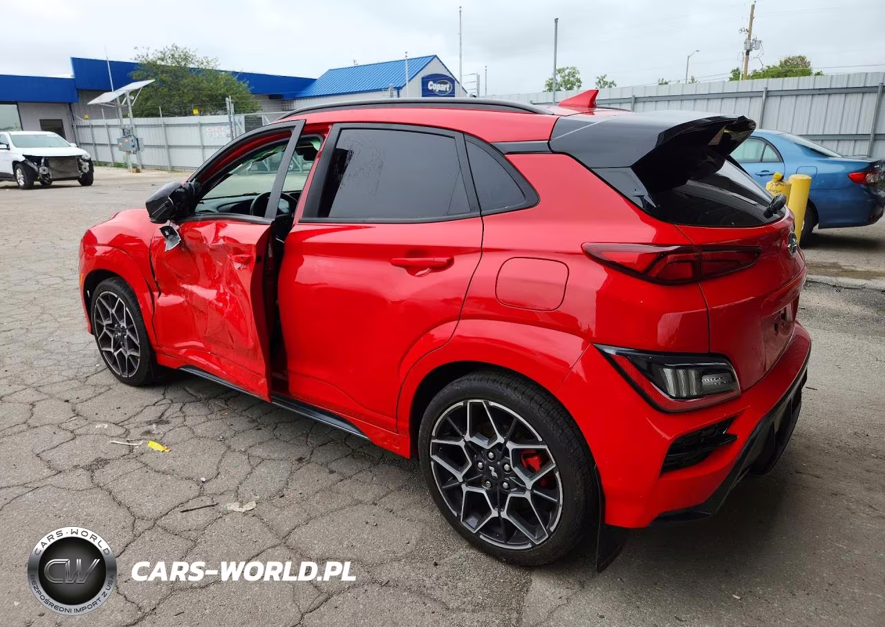 2022 Hyundai Kona N Base VIN:KM8KH3AC6NU004951 - 2