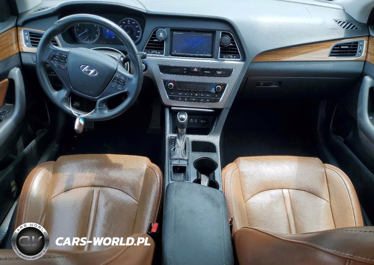 2015 Hyundai Sonata Limited VIN:5NPE34AF9FH238156 - 8