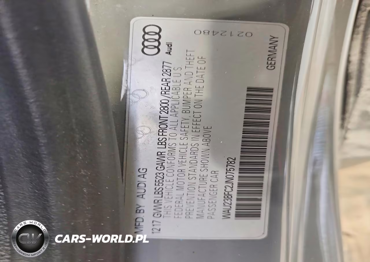 2018 Audi A7 Prestige VIN:WAU23BFC2JN075782 - 12