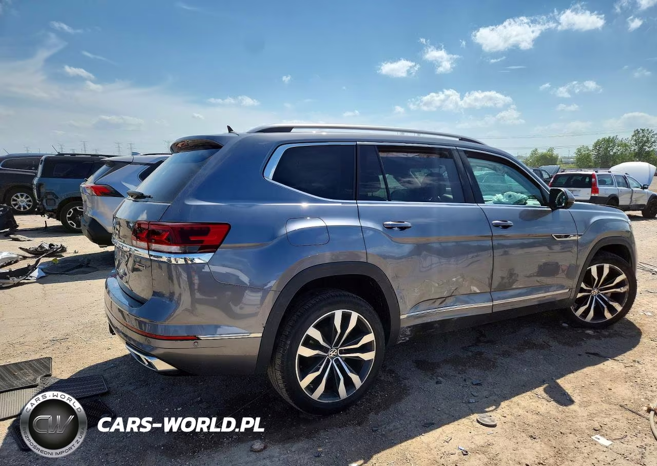 2022 Volkswagen Atlas Sel Premium R-Line VIN:1V2FR2CA6NC506422 - 3