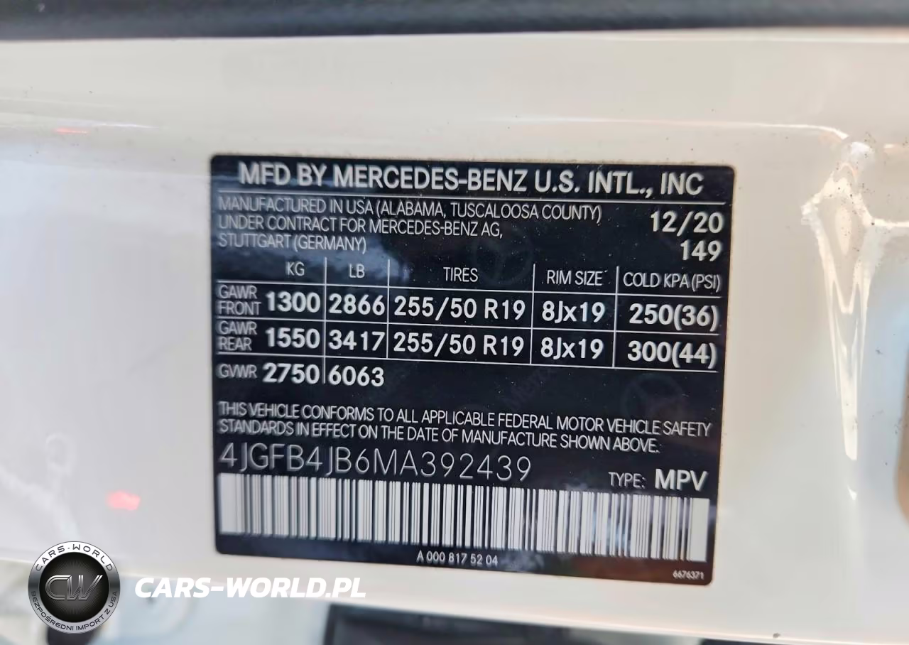 2021 Mercedes-Benz Gle 350 VIN:4JGFB4JB6MA392439 - 13