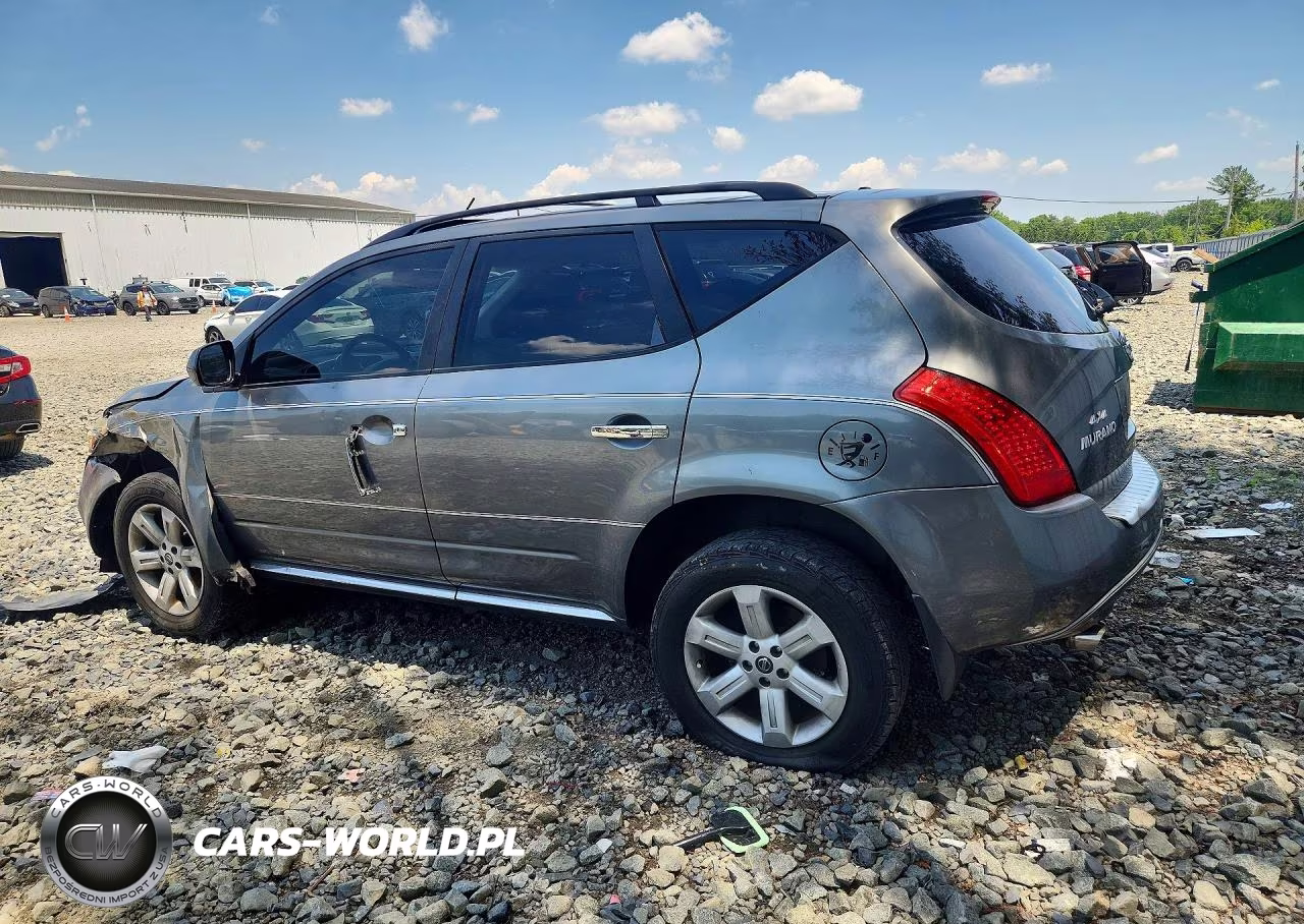 2007 Nissan Murano S VIN:JN8AZ08W27W616670 - 2