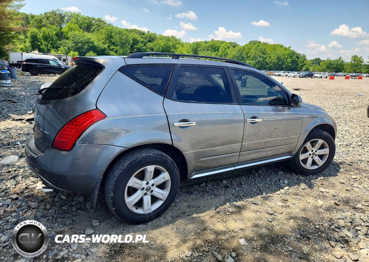 2007 Nissan Murano S VIN:JN8AZ08W27W616670 - 3