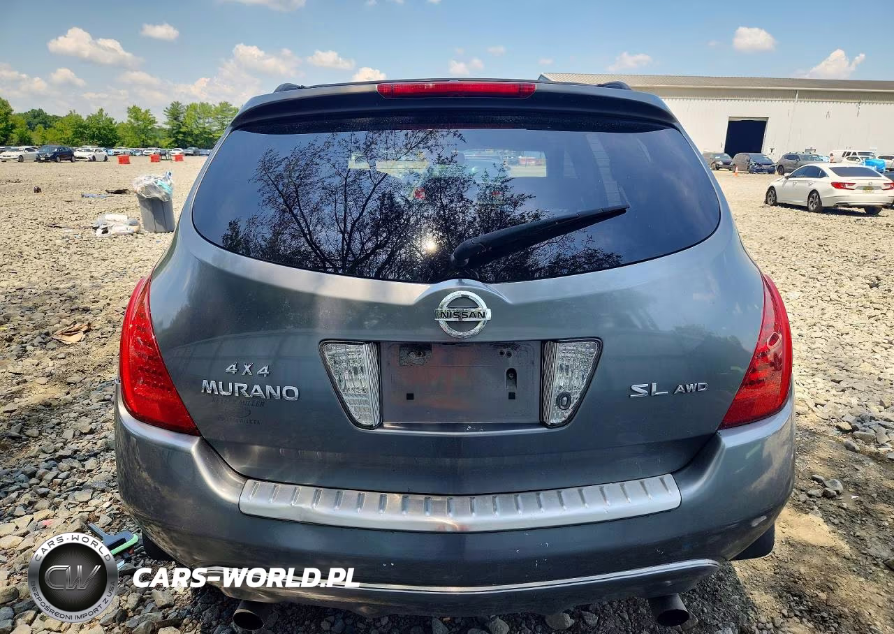 2007 Nissan Murano S VIN:JN8AZ08W27W616670 - 6