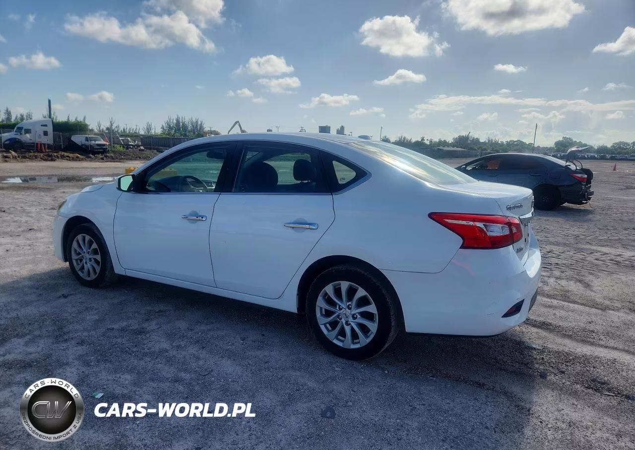 2019 Nissan Sentra Sv VIN:3N1AB7AP5KY281484 - 2