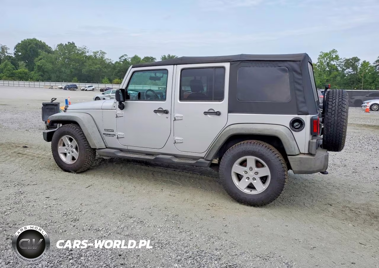 2010 Jeep Wrangler Unlimited Sport VIN:1J4BB3H19AL147851 - 2